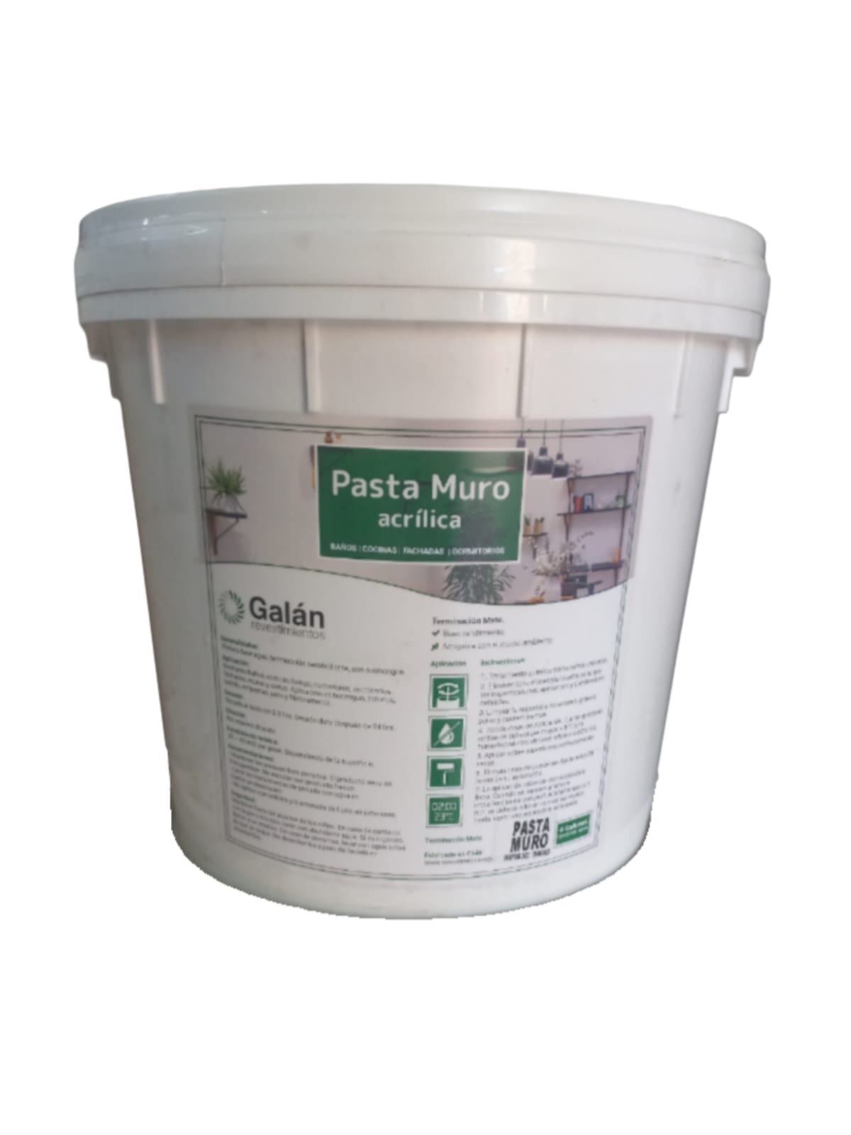Pasta muro Acrilico 