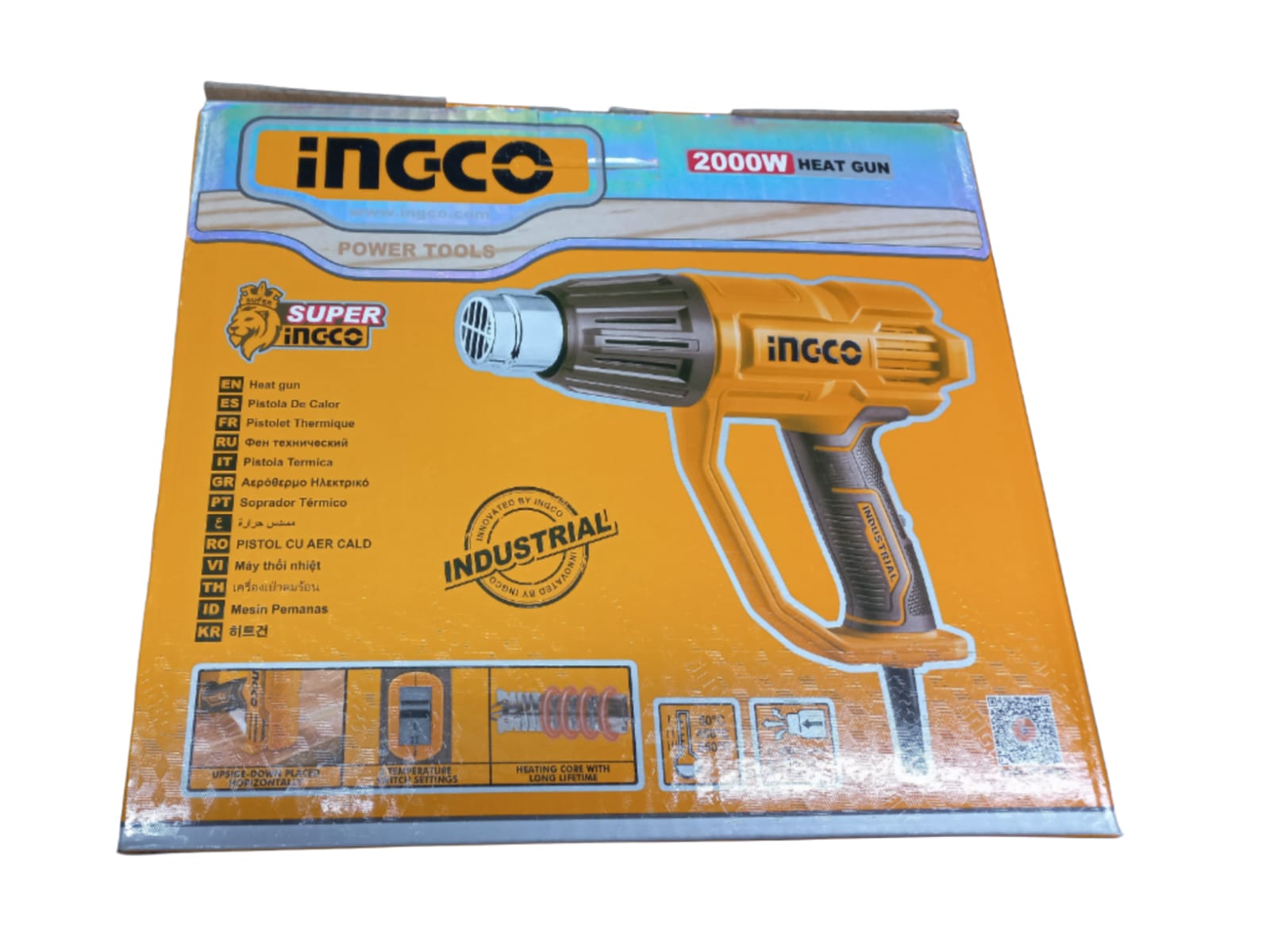 Pistola Calor 2000w INGCO 